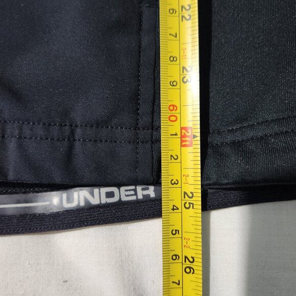 Under Armour Jacket Men's Size LG Cold Gear Black Full Zip Light Jacket - Picture 6 of 6